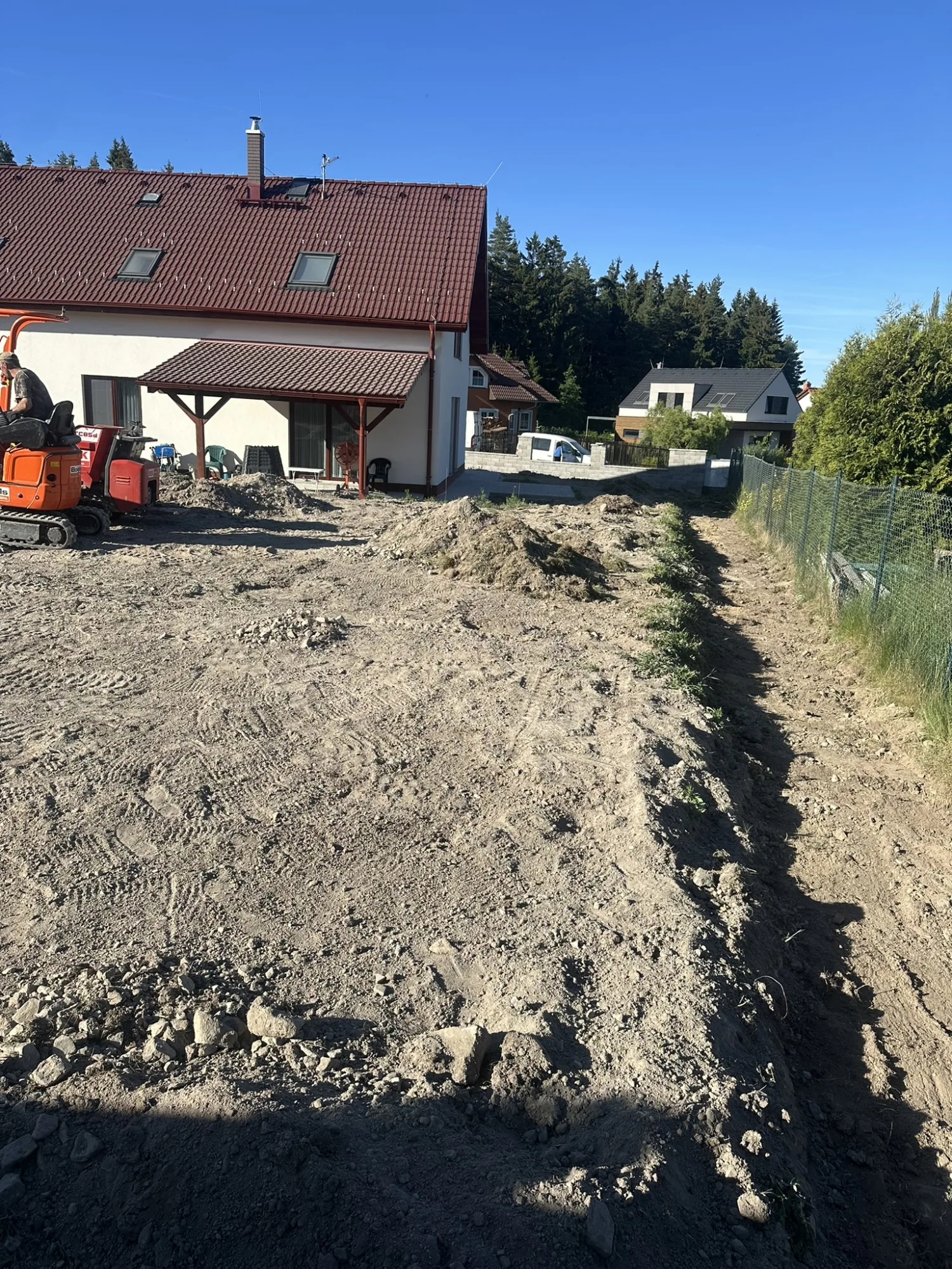Realizace rodinné zahrady v Lázi u Příbrami 2026
